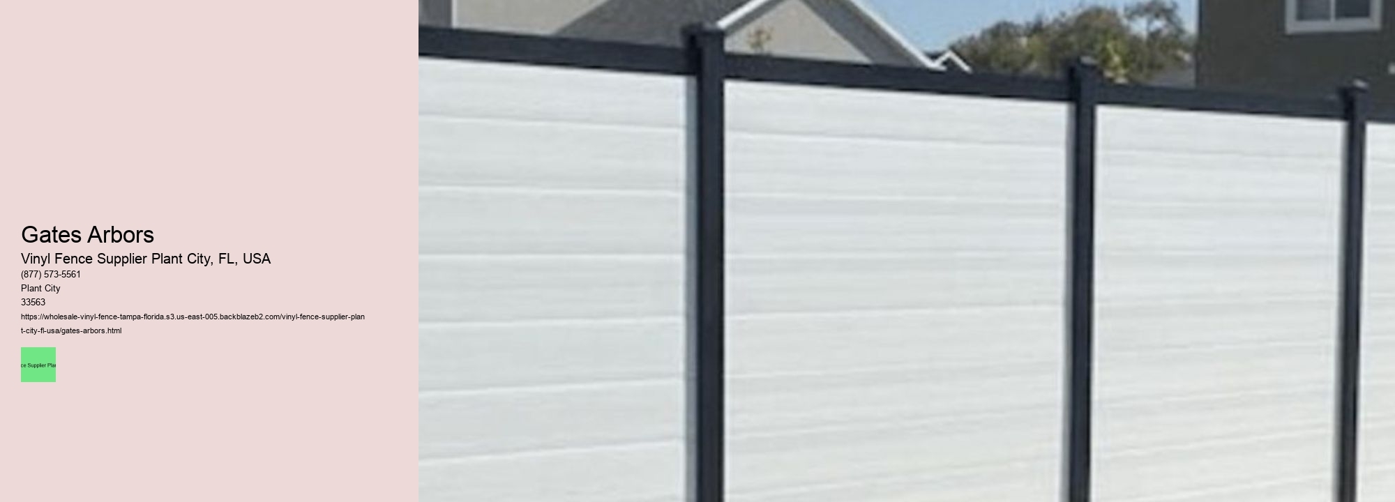 Gates Arbors